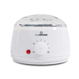 VITAGRAM Professional Self Waxing Warmer Set for Painless Hair Removal White Model SET-10062 FDA Cer..