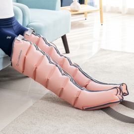 VITAGRAM Air Ground Plus 6-Chamber Pneumatic Leg Air Compression Massager for Deep Vein Circulation and Edema Relief