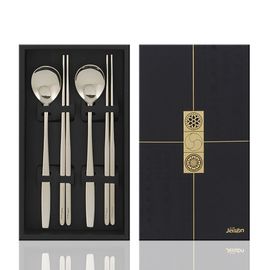 [JEISON] BTA4 Royal Palace Gold Spoon 2-Person Set  Made in Korea