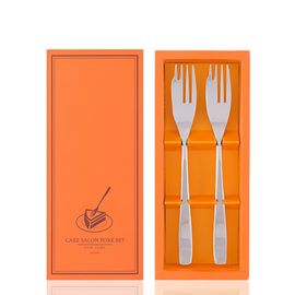 [Jeison] CF2 Cut & Cook 2-Piece Set  Premium Dessert Cake Fork made in korea