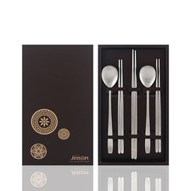 [JEISON] RA5-1  R-Series Rectangular Vacuum Chopsticks  and spoon 2 Person Set& Cooking vaccum chopsticks, Made in Korea