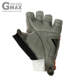 [BY_Glove] GMS10051 Gmax Slip_on Cycle Half Finger Gloves, Lycra Material Enhances Mobility and Elasticity and Reduces Shock with chamoud and rubber cushions_Blue
