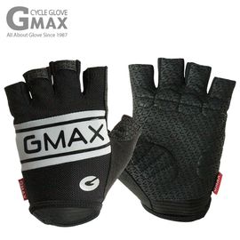 [BY_Glove] GMS10055 Gmax Leo Cycle Half Finger Gloves, Mesh Material enhances ventilation and sweat absorption, and reduces shock with natural leather and memory foam cushion.