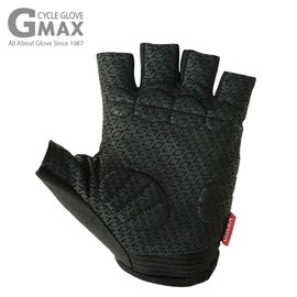 [BY_Glove] GMS10055 Gmax Leo Cycle Half Finger Gloves, Mesh Material enhances ventilation and sweat absorption, and reduces shock with natural leather and memory foam cushion.