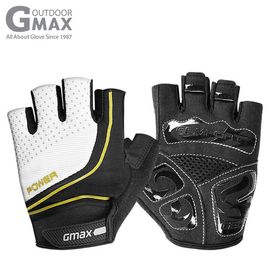 [BY_Glove] GMAX POWER All Cut Cycle Glove_ GMS10091, Both Hand Set, Five Finger Cut, Synthetic leather, Lycra Non-Slip