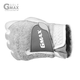 [BY_Glove] GMG31031_KPGA Official_Gmax Winter Sheepskin Golf Gloves Women's Two Hands, Top Quality Faux Fur