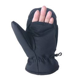 [BY_Glove] GMG35002_KPGA official_Scotch Winter Golf Mittens, Functional Padding and Hot Pack Pockets, Warm Mittens with Wrist Belts, Free Size