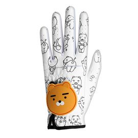 [BY_Glove] RYAN Junior Golf Gloves for Kids_ KMG10007, Both Hand Set, Synthetic leather, Lycra Non-Slip, UV Protection