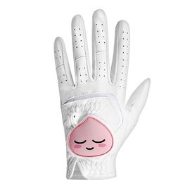 [BY_Glove] APEACH Sheepskin Golf Gloves for Women_KMG11002, Both Hand Set, Natural Sheepskin