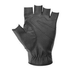 [BY_Glove] GMS10078 G-Max Neo Fishing 5CUT (all cuts) half gloves, Functional Genuine Reinforced Lycra Fabric, High-Quality Synthetic Leather, All-cut Fishing Gloves, angling_Black