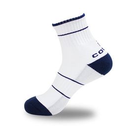 [BY_Glove] Colton Golf Socks, Athletic Running Socks Cushioned Breathable Sports Socks for Men, GMS40011 _  4 Pairs, Golf Socks _ Made in Korea