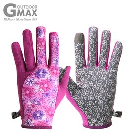 [BY_Glove] GMS10038 G-Max Daisy Outdoor Gloves Mesh material to absorb sweat and improve ventilation, and silicone patch prevents slipping.