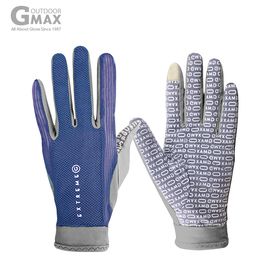 [BY_Glove] GMS10067 G-Max Blocks Outdoor Long Gloves, Cat mesh material to absorb sweat and improve ventilation, and silicone patch prevents slipping.