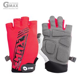 [BY_Glove] GMS10069 G-Max Tripin Outdoor Half Gloves, made of Lycra material, with excellent elasticity and resilience, excellent fit