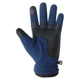 [BY_Glove] GMS20030 G-Max Koala Smart Winter Gloves, Cachion Raised Fabric and Silicone Double Patch, Microfiber Lining Insulating Warm Gloves, Winter Gloves_Blue