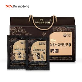 [Kwangdong] Korean wild Ginseng Deer Antlers Drink Extract Gold 50mL x 30Pouches-Made in Korea