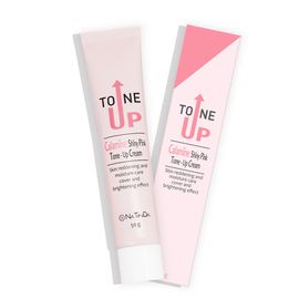 Natinda Calamine Shiny Pink Tone-Up Cream 50g, Whitening, wrinkle improvement with adenosine and niacinamide, skin soothing with natural ingredients - Made in Korea