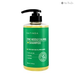 Natinda Fine Needle Calming Scalp Shampoo 500ml, scalp soothing hair root strengthening mildly acidic hair shampoo, dandruff and dead skin removal perfume shampoo, pharmacies - Made in Korea