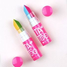 Natinda Magic Tattoo Lipstick that changes color depending on lip temperature 3.5g x 2 packs, lasts 24 hours, waterproof, moisturizing - Made in Korea