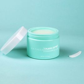 Natinda Calming Sherbet Cleansing Balm 100g that removes all at once, hypoallergenic mildly acidic with natural ingredients, cleansing sebum, dead skin cells and blackheads, makeup remover - Made in Korea