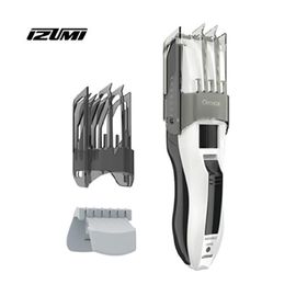 IZUMI Wired and Wireless Household Waterproof Hair Clipper IKH-350, stainless steel blade, convenient length adjustment, washable IPX7 waterproof, 1~33mm fine adjustment, free voltage