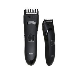 JENIA Hair Clipper WJC-7020, top and bottom stainless steel blades, 24-level height adjustment, wired/wireless use, LED lamp, integrated comb cap, built-in thinning blade