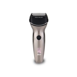 JENIA Reciprocating 3-Blade Electric Shaver WJS-3520L, IPX6 waterproof, wet & dry shaving, pop-up trimmer, LED display