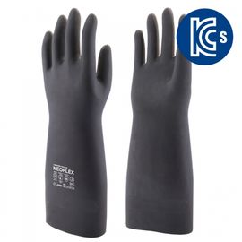 HANDMAX Neoflex NO.310 KCS, CE certified, Neoprene, Chemical Resistant Gloves, None-slip, Length 38cm