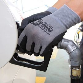 HANDMAX Power Grip Multipurpose Safety Gloves NO.701, 10 Pairs, Nylon yarn, Spandex yarn, Nitrile foam coating, 13G