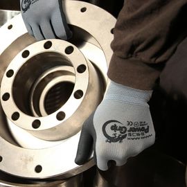 HANDMAX Power Grip Multipurpose Safety Gloves NO.701, 10 Pairs, Nylon yarn, Spandex yarn, Nitrile foam coating, 13G