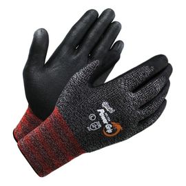 HANDMAX Power Grip Multi Gloves Special-Black NO.704 (10 pairs), Nitrile foam coating, Melange yarn, 13G, smartphone touch - Made in Korea