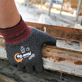 HANDMAX Power Grip Multi Gloves Special-Black NO.704 (10 pairs), Nitrile foam coating, Melange yarn, 13G, smartphone touch - Made in Korea