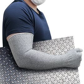 HANDMAX Safe Knit Long NO.530 19 inches, Cut-resistant Long Sleeve Gloves, Glass Fiber Yarn, Nylon, Spandex, 13G - Made in Korea