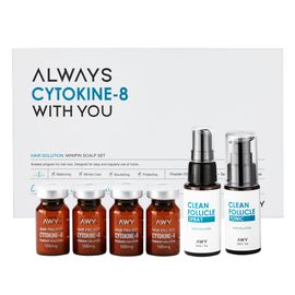 [AWY]Scalfe MTS Hair loss Home Care Set of 8 Weeks (MTS Body+Tip Cartridge 2 Box+MTS Hair loss Ampoule)_Made in Korea