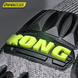 IRONCLAD KONG Nnit Cut Impact-resistant Heavy-duty Safety Gloves, Cut prevention, ASNI 4, C level, Inner skin-HPPE, Nylon, Aramid / UOuter Shell-TPR pad, Nitrile coating, 13G