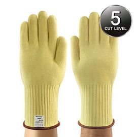 ANSEL ActivArmr High-Temperature Work Gloves 43-113, Cut level 5 cut protection gloves, Approximately 350℃ heat-resistant gloves, Kevlar, Aramid, Silica fiber, Silicone free