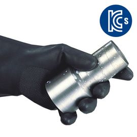 ANSEL Alphatech Chemical Resistant Gloves 29-865, neoprene, cotton coated lining, 33cm, KCs certified, EN ISO 374-5:2016