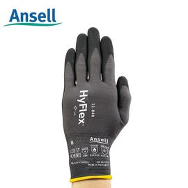 ANSEL Hyflex 11-840, Perfect Nitrile Foam Coated Gloves, Nylon, 100 Degree Heat resistance, Breathable, Smart touch