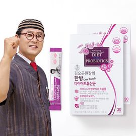 [KImOGon] Diet Lactobacillus powder 30Sticks-HCA Natural Support for Weight, 100 million CFU, Probiotic, Zinc-Made in Korea