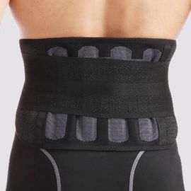 BANDT Waist Supporter BCW002, Double Velcro, Excellent Elasticity, Full open type velcro pressure control, Functional Mesh material, Excellent Breathability