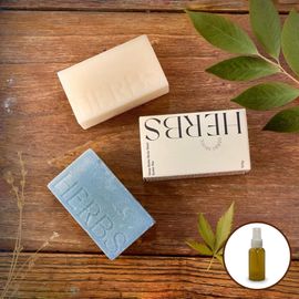 Artifit Premium Natural pH-Balanced Soap+Natural Hemp Mist - Atopic Skin Care Natural Hemp Soap_Made in Korea