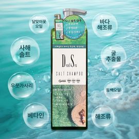 [Dead Sea] Israeli Premium Salt Shampoo 750ml: Superior Antibacterial Scalp Care!  Made in Korea