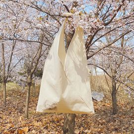 [ECOUS] Natural Eco Bag _ Cotton Cloth, NATURAL Color, 100% cotton reusable grocery bags eco friendly, Made in Korea
