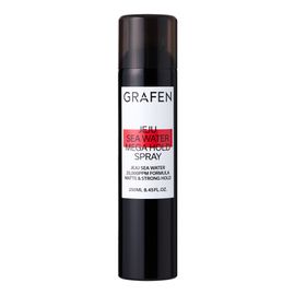 GRAFEN Jeju Sea Water Mega Hold Spray 250ml Strong Matte Finish Hair Styling Spray For Men _ made in Korea