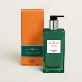 [HERMES] Eau d'Orange Verte Moisturizing Body Lotion 200ml (Includes Shopping Bag) Made in France