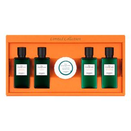 [HERMES]  Eau d'Orange Verte Hair & Body Travel Kit (Including Shopping Bag) ( Body Wash 40ml,Body Lotion 40ml, Soap 25g, Shampoo 40ml, Conditioner 40ml) Made in Germany