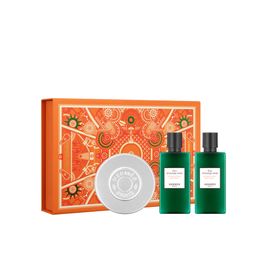 [HERMES]  Eau d'Orange Verte Full Body Care Set (Including Shopping Bag) (Body Lotion  80ml + Body Lotion 80ml +Face&body balm 50g) Made in Germany