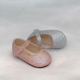 [BOOM] Aurora Baby Shoes Silver _ Toddler Little Girls Junior Fashion Shoes Comfortable Shoes