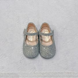 [BOOM] Aurora Baby Shoes Silver _ Toddler Little Girls Junior Fashion Shoes Comfortable Shoes
