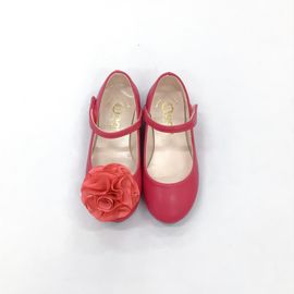 [BOOM] Dorothy Leather Shoes Hot Pink _ Toddler Little Girls Junior Fashion Shoes Comfortable Shoes